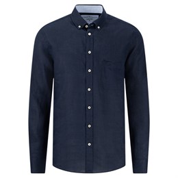 Fynch-Hatton рубашка с длинным рукавом 15136000 - Navy